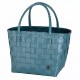 Paris Shopper Bag- Teal Blue