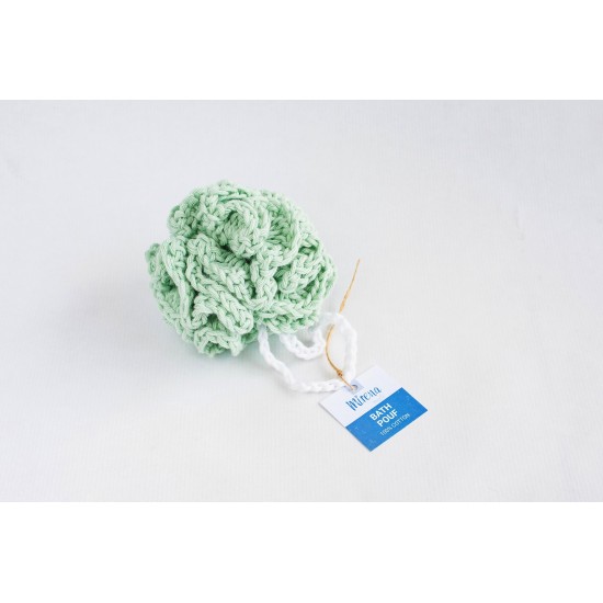 Reusable bath pouf-Πράσινο