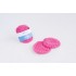 Reusable face scrubbies - Φούξια