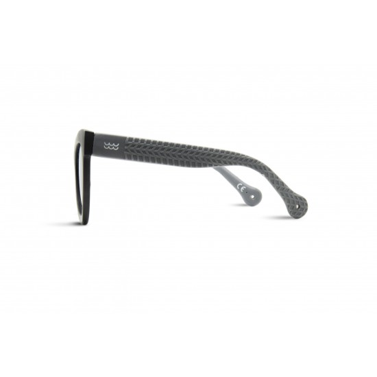 Parafina Hybrid Rubber Collection "PUQUI Black-Tile Silver"