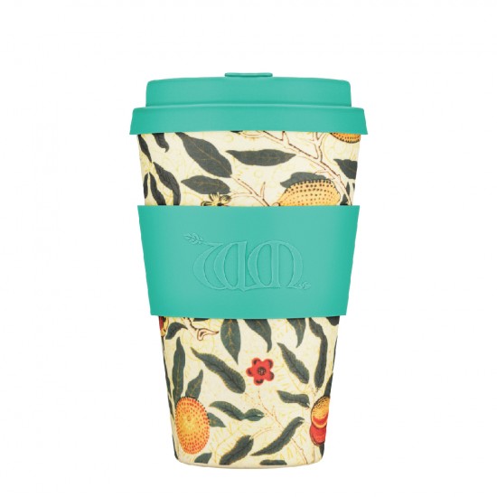 Ecoffee cup Pomme -William Morris Collection Bamboo Cup 400 ml