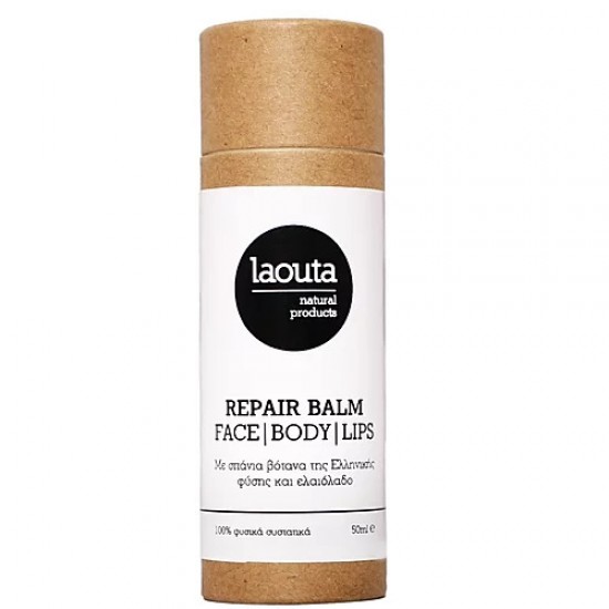 Laouta Natural Products Repair Balm Βάλσαμο Ενυδάτωσης και θρέψης για πρόσωπο σώμα χείλη 50ml
