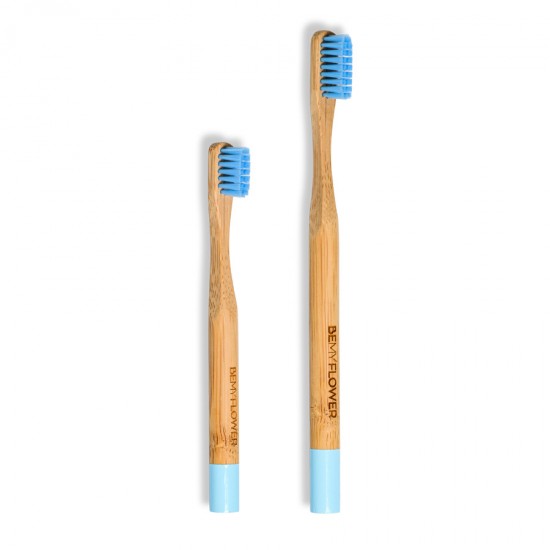 BeMyFlower bamboo οδοντοβουρτσα ADULT πράσινη SOFT
