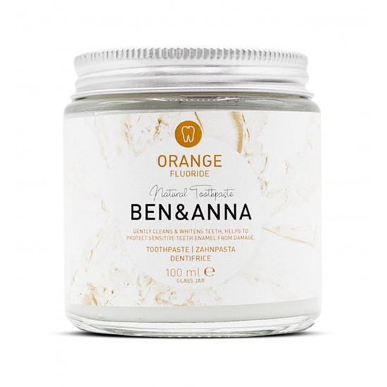 Φυσική οδοντόκρεμα Ben & Anna orange fluoride 100ml