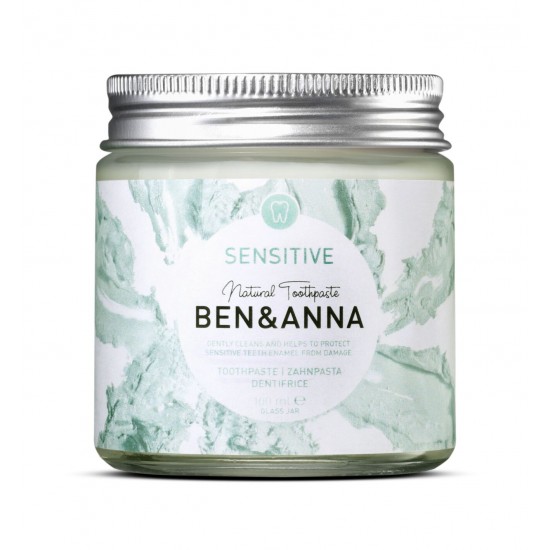 Φυσική οδοντόκρεμα Ben & Anna White - sensitive 100ml